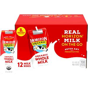 1 serving (8 oz) Organic Milk