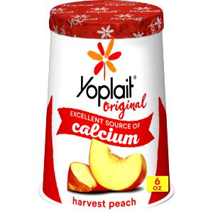 1 serving (8 oz) Original 99% Fat Free Yogurt - Harvest Peach (8 oz)