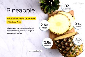 1 serving (8 oz) Pineapple Light