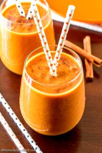 1 serving (8 oz) Pumpkin Spice Smoothie