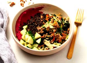 1 serving (8 oz) Red Beet Buddha Bowl