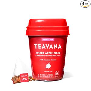 1 serving (8 oz) Spiced Apple Cider Herb Tea