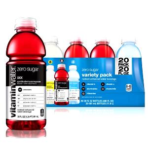1 serving (8 oz) Vitamin Water Dwnld Berry-Cherry