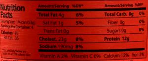 1 serving (8 oz) Wild Red