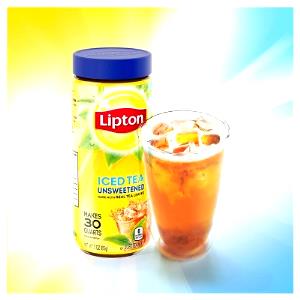 1 serving (816 g) Iced - Lipton Unsweetened Tea (Medium)