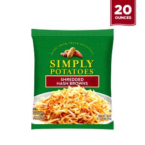 1 serving (83 g) Hash Rounds (Small)