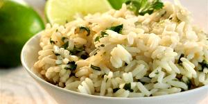 1 serving (85 g) Cilantro Lime Rice (Platter)