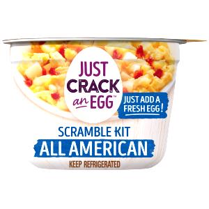 1 serving (85 g) Just Crack An Egg Veggie Scramble Kit