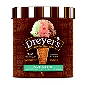 1 serving (85 g) Spumoni Ice Cream