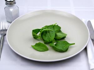 1 serving (88 g) Spinach & Mushroom Soufflé