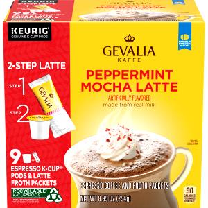 1 serving (9 oz) Mint Mocha (Tall)