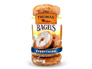 1 serving (95 g) Everything Bagel