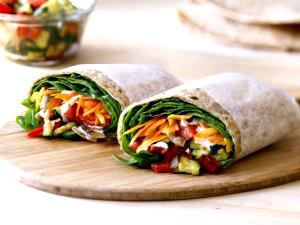 1 serving (9.5 oz) Roasted Vegetable Wrap (1500)