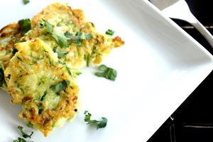 1 serving (9.5 oz) Zucchini Fritters (2000)