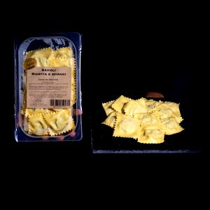 1 serving (9.7 oz) Ricotta Ravioli (1200)