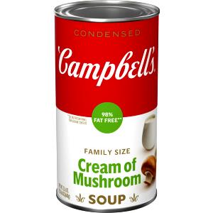 1 Serving 98% Fat Free Cream Of Mushroom Condensed Soup