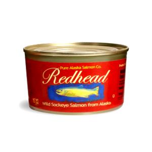 1 Serving Alaska Canned Salmon, Sockeye (Red)