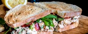 1 Serving Albacore Tuna Sandwich (Sm.)