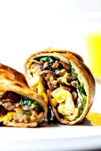 1 Serving All American Omelet Wrap