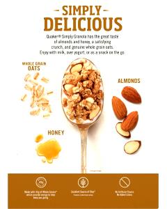 1 Serving Almond And Honey Granola