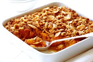 1 Serving Almond & Apricot Crumble