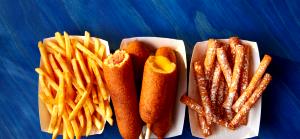 1 Serving American Cheese On A Stick