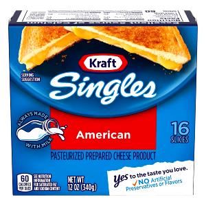 1 Serving American Cheese Slice