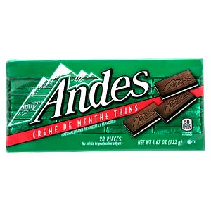 1 Serving Andes Creme De Menthe Thins Topping