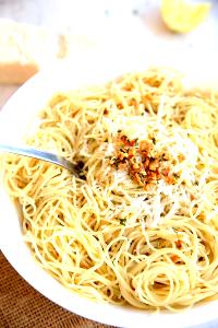 1 Serving Angel Hair Pasta With Parmesan Sauce Mix