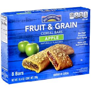1 Serving Apple And Grain Cereal Bar