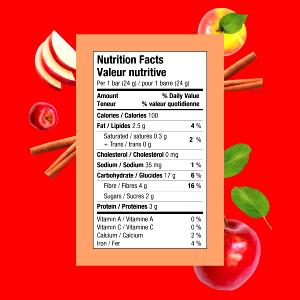 1 Serving Apple Cinnamon Granola Bar