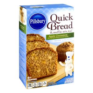 1 Serving Apple Cinnamon Quick Bread Mix