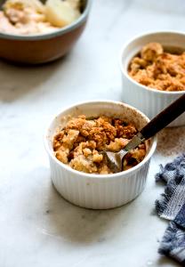 1 Serving Apple Crumb Pie
