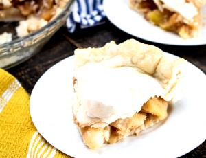 1 Serving Apple Dumpling Pie A La Mode