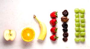 1 Serving Apples & Grapes, Small