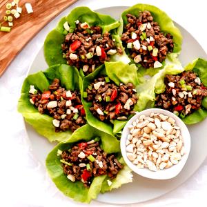 1 Serving Asian Ground Round Lettuce Wraps