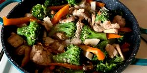 1 Serving Asian Style Chicken Vegetable Medley