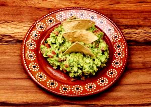 1 Serving Authentic Guacamole Prepared