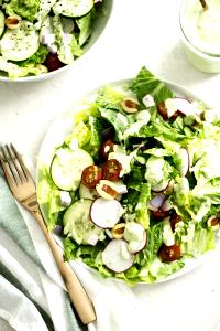 1 Serving Avocado Ranch Dressing Side Salad