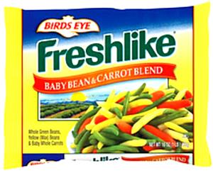 1 Serving Baby Bean & Carrot Blend, Frozen Veggies