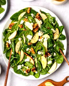 1 Serving Baby Spinach - European Style Salad