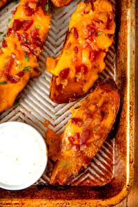 1 Serving Bacon Cheddar Potato Wedges