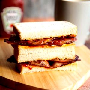 1 Serving Bacon Sandwich Alteration