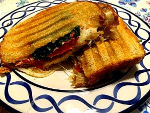 1 Serving Bacon & Spinach Panini