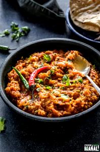 1 Serving Baigan Ka Bhurta