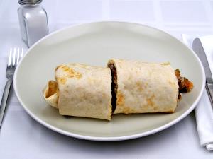 1 Serving Baja Burrito Carnitas