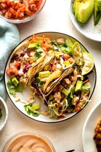 1 Serving Baja Chicken - Regular W/ Cheese & Dressing