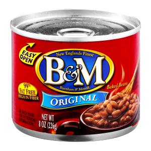 1 Serving Baked Beans Original 8Oz