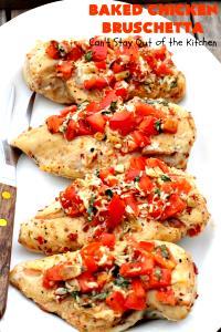 1 serving Baked Chicken Bruschetta