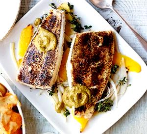 1 Serving Baked Lemon Sole - Smaller Portion